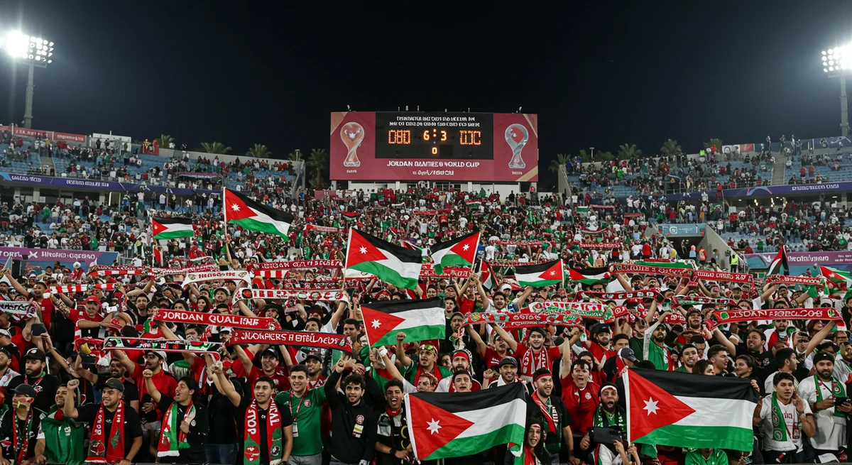 40 Yıllık Rüya Gerçek Oldu: Ürdün, FIFA Dünya Kupası J Grubu'nda Tarih Yazmaya Hazırlanıyor!