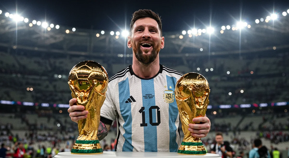 Messi'nin Efsanevi Zirvesi: Dünya Kupası'nda İki Kez Altın Top Kazanan Tek Futbolcu!