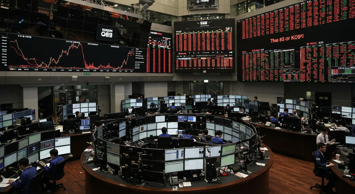 Asya Piyasalarında Yapay Zeka Rallisi Durdu: KOSPI %5,7 Çakıldı!
