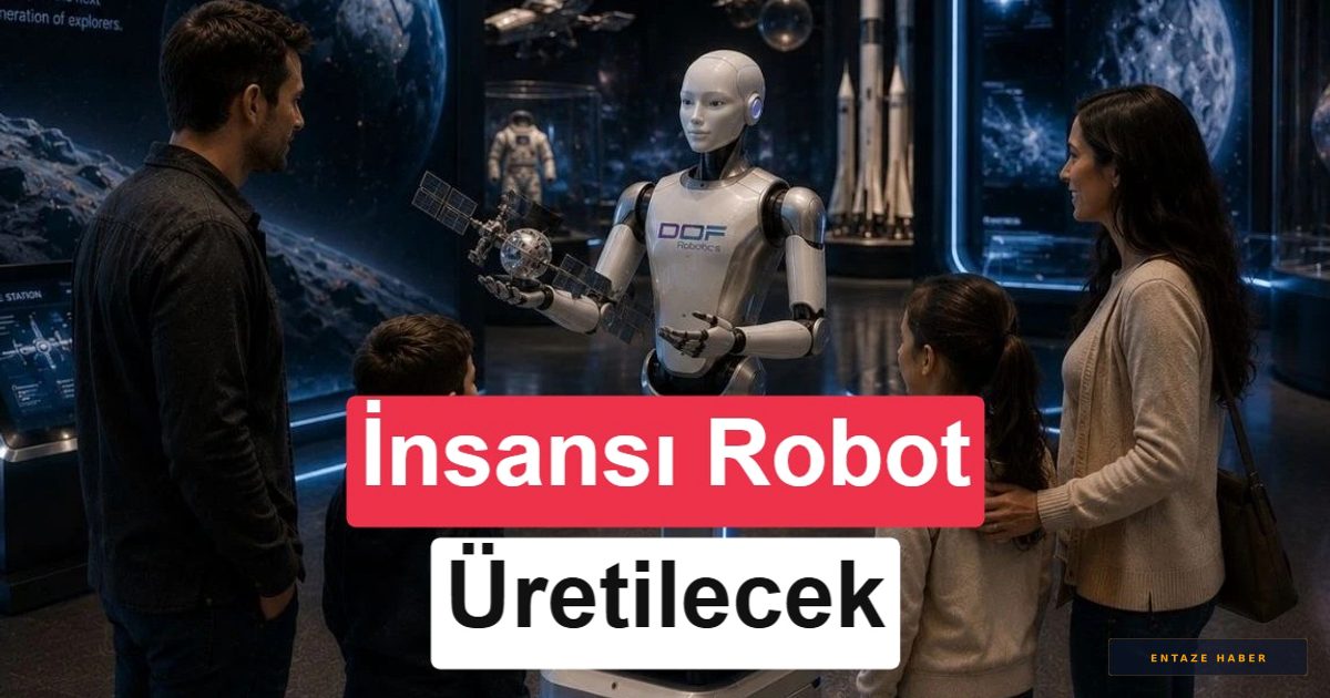 DOF Robotics Türkiye’nin İlk İnsansı Robot Üretim Üssünü Kuruyor: 25 Milyon Dolarlık Yatırım