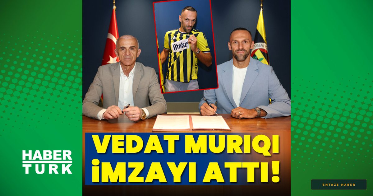 Vedat Muriqi Yeniden Çubuklu'yu Giydi: Fenerbahçe Transferi Resmen Duyurdu
