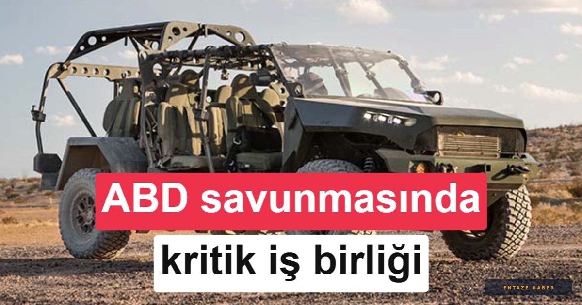Savunma Sanayiinde Dev Ortaklık: GM ve Lockheed Martin Güçlerini Birleştiriyor