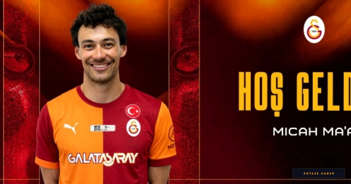 Galatasaray'dan Dev Transfer: Pasör Micah Ma'a Sarı-Kırmızılı Formayı Giyiyor