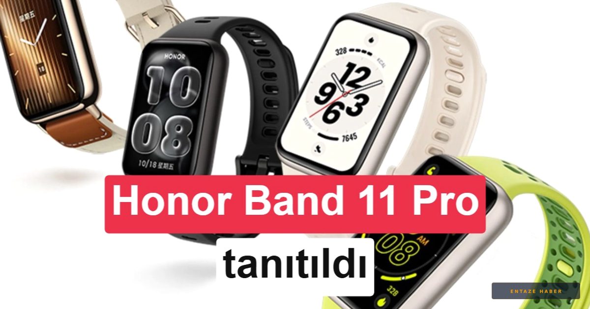 Honor Band 11 Pro Sahneye Çıktı: Silikon-Karbon Batarya Devrimi Başladı