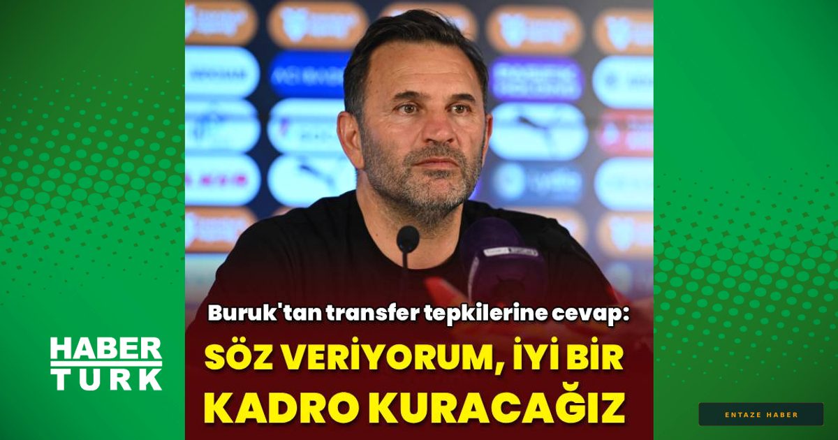 Okan Buruk'tan Galatasaraylılara Transfer Sözü: 'İçiniz Rahat Olsun'
