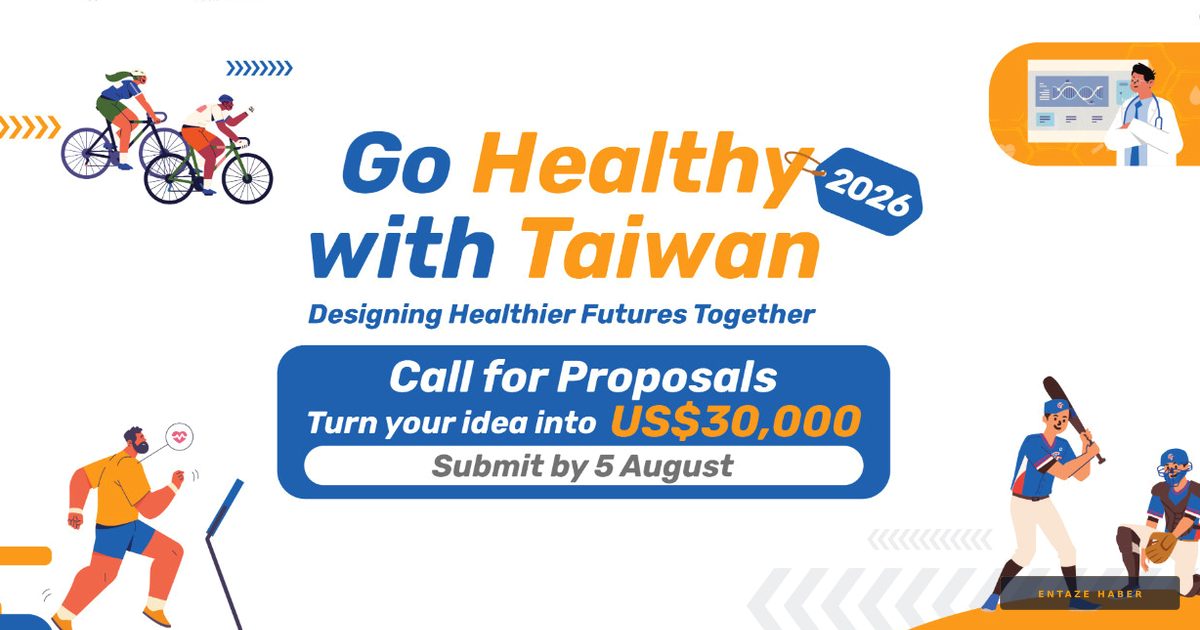 Tayvan'dan Dev Sağlık ve Teknoloji Hamlesi: Go Healthy with Taiwan 2026 Başvuruları Açıldı