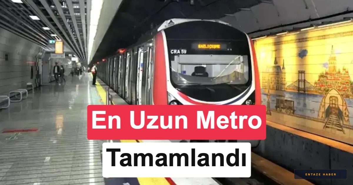 İstanbul'un Ulaşımında Devrim: Halkalı-Arnavutköy Metro Hattı Açılıyor