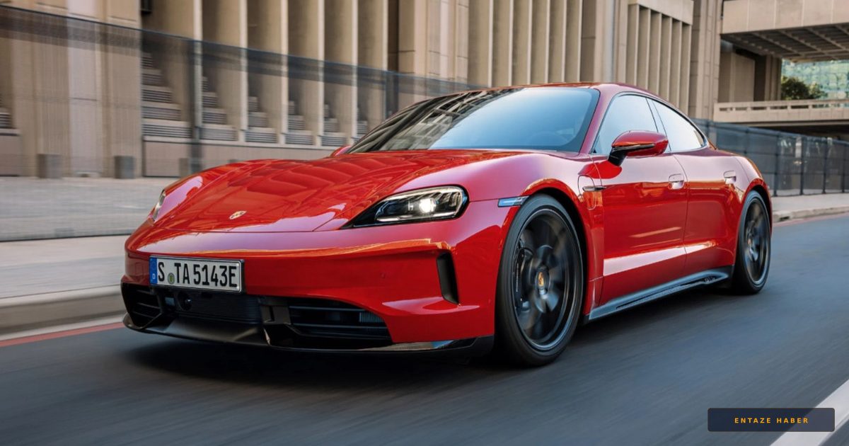 Porsche Taycan'da Devrim: Vites Olmayan Arabaya 'Yapay' Vites Getirildi
