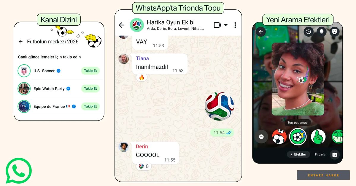WhatsApp'tan Futbol Dünyasını Sallayacak Dev Hamle: 48 Takımlı Turnuvaya Özel Yepyeni Özellikler!