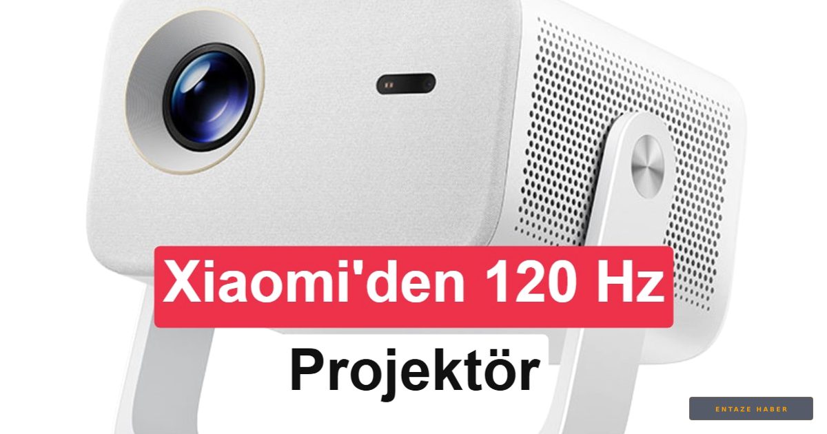 Xiaomi'den 120Hz Devrim: Redmi Projector 5 Pro ile Sinema Keyfi Evinize Geliyor