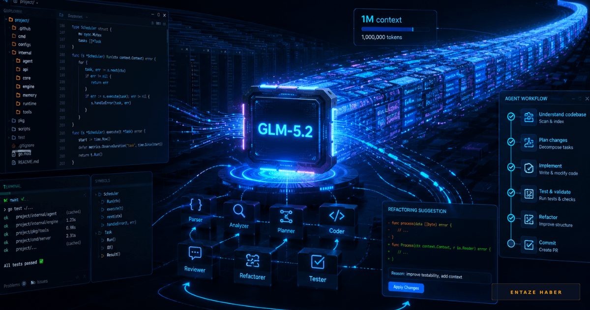 Yazılım Dünyasında Devrim: Z.ai'dan 1 Milyon Token Kapasiteli GLM-5.2 Modeli